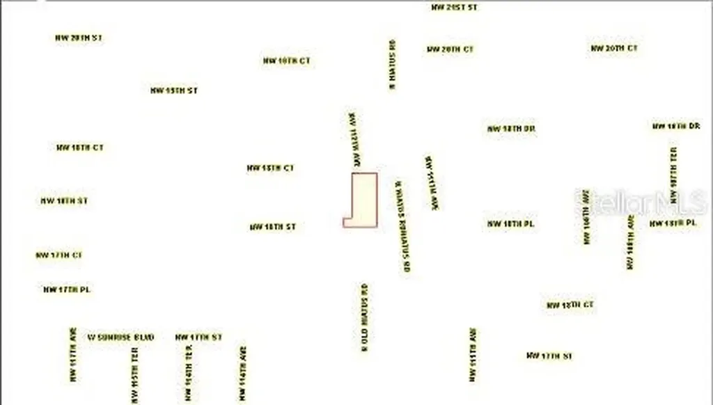 N Old Hiatus Road Fort Lauderdale FL 33323