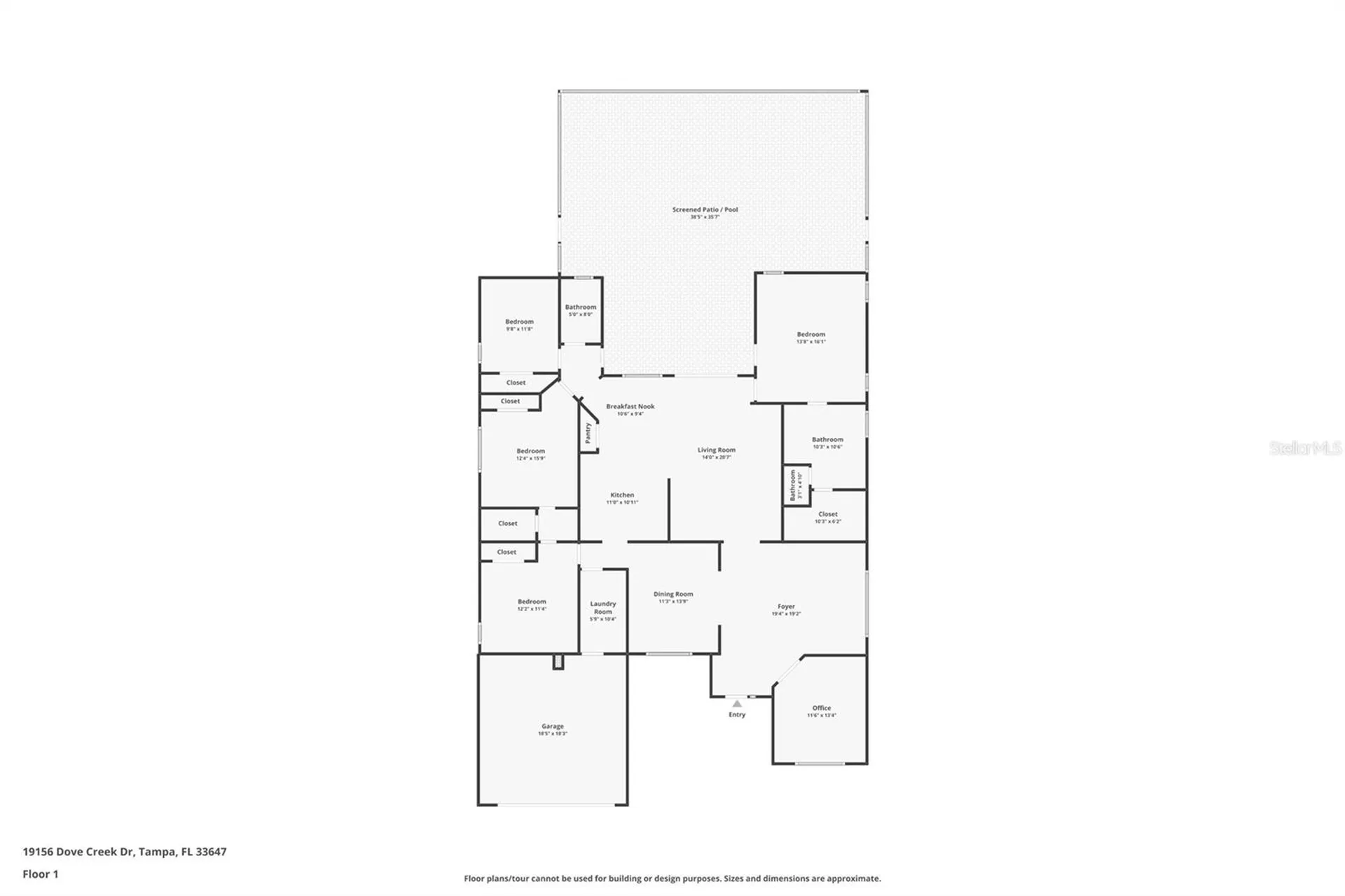 19156 Dove Creek Drive Tampa FL 33647