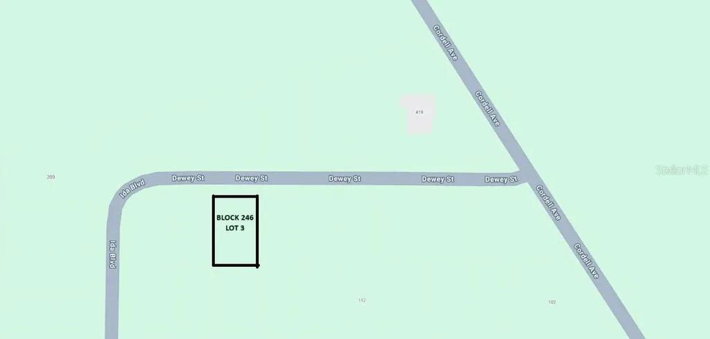 Block 246 Lot 3 Interlachen FL 32148