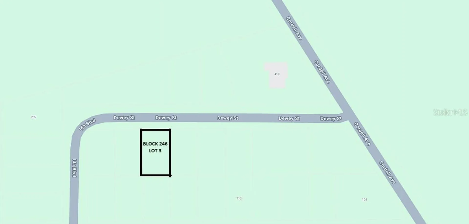 Block 246 Lot 3 Interlachen FL 32148