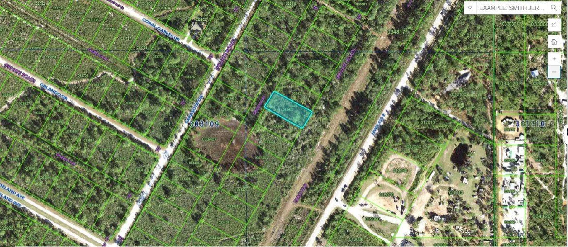 Street Petersburg Drive Indian Lake Estates FL 33855