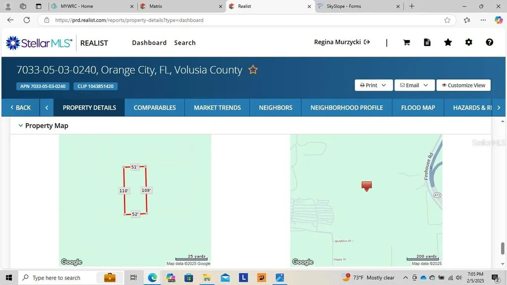 No Street 5, 637 Sf Orange City FL 32763