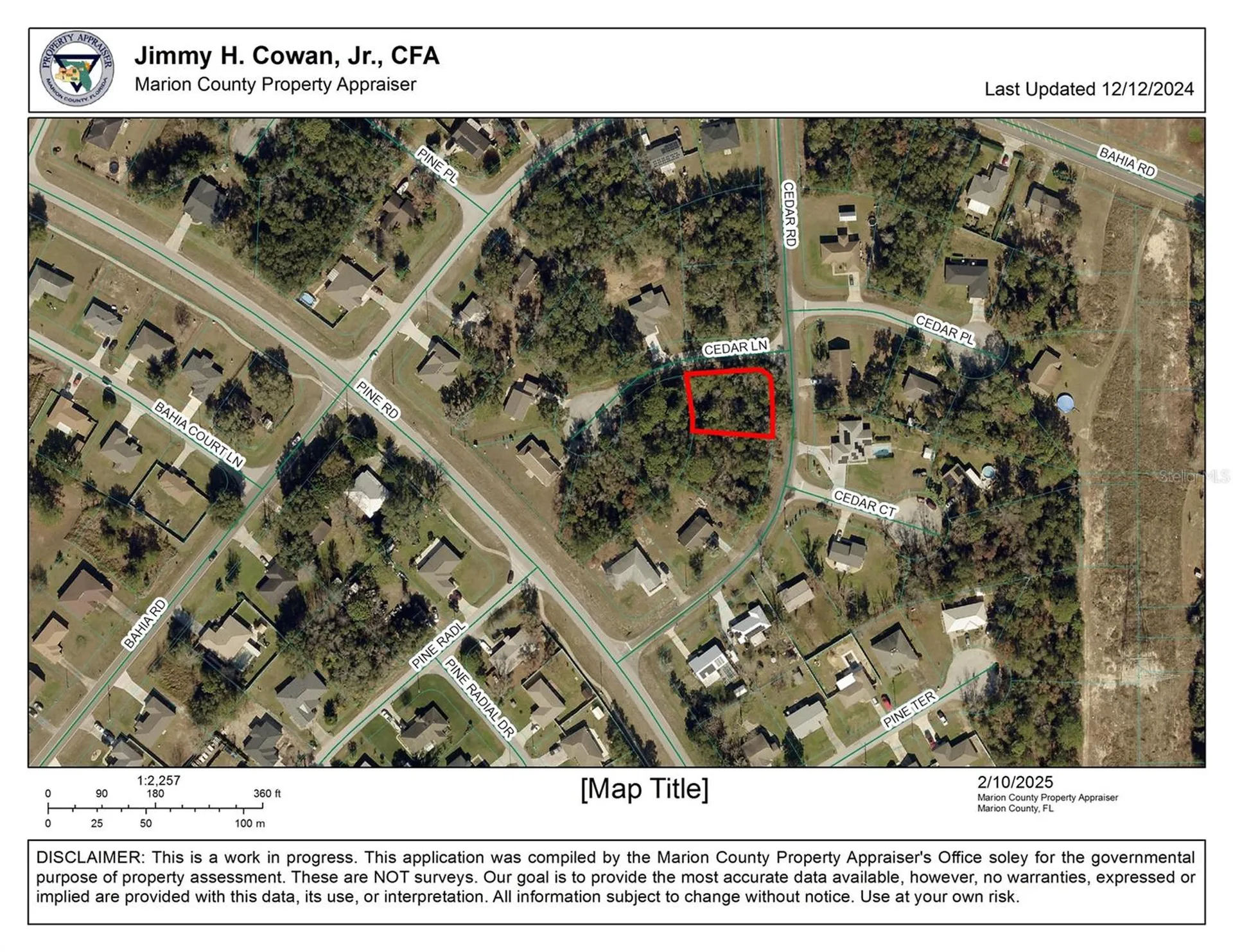 Cedar Road Ocala FL 34472
