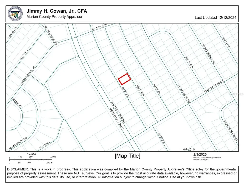 0 SW 27th Circle Ocala FL 34473