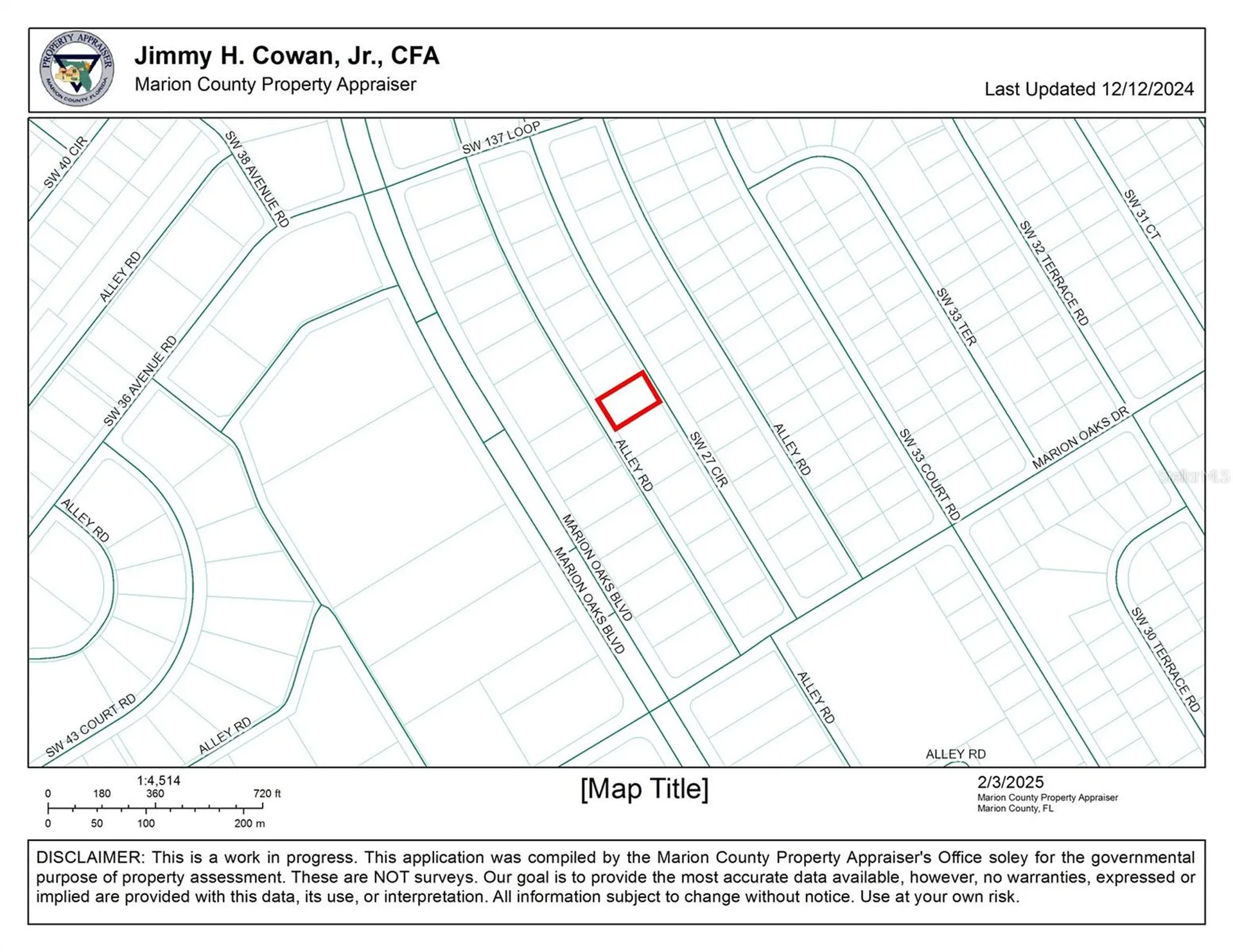 0 SW 27th Circle Ocala FL 34473
