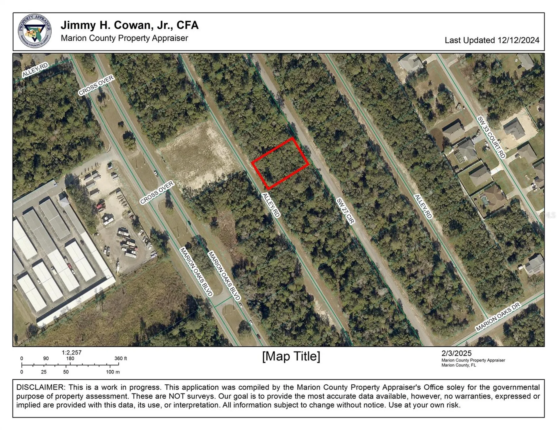 0 SW 27th Circle Ocala FL 34473