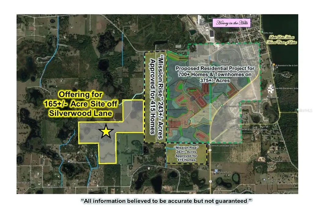 0000 Silverwood Lane Howey In The Hills FL 34737