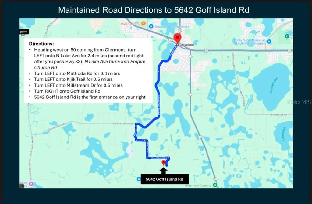 5642 Goff Island Road Groveland FL 34736