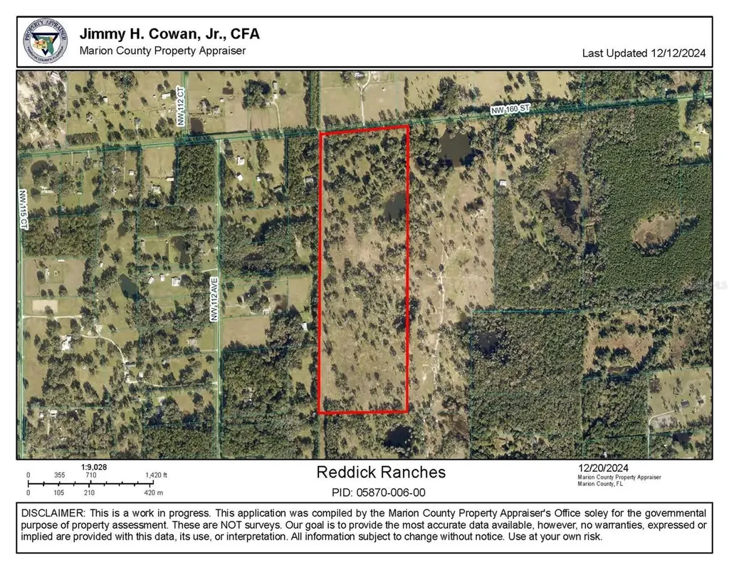 Tbd NW 160th Street Reddick FL 32686