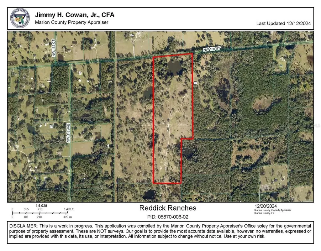Tbd NW 160th Street Reddick FL 32686