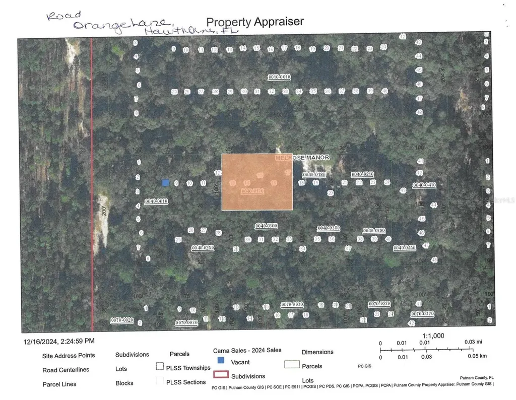 Lots 13-17 Unassigned Hawthorne FL 32640
