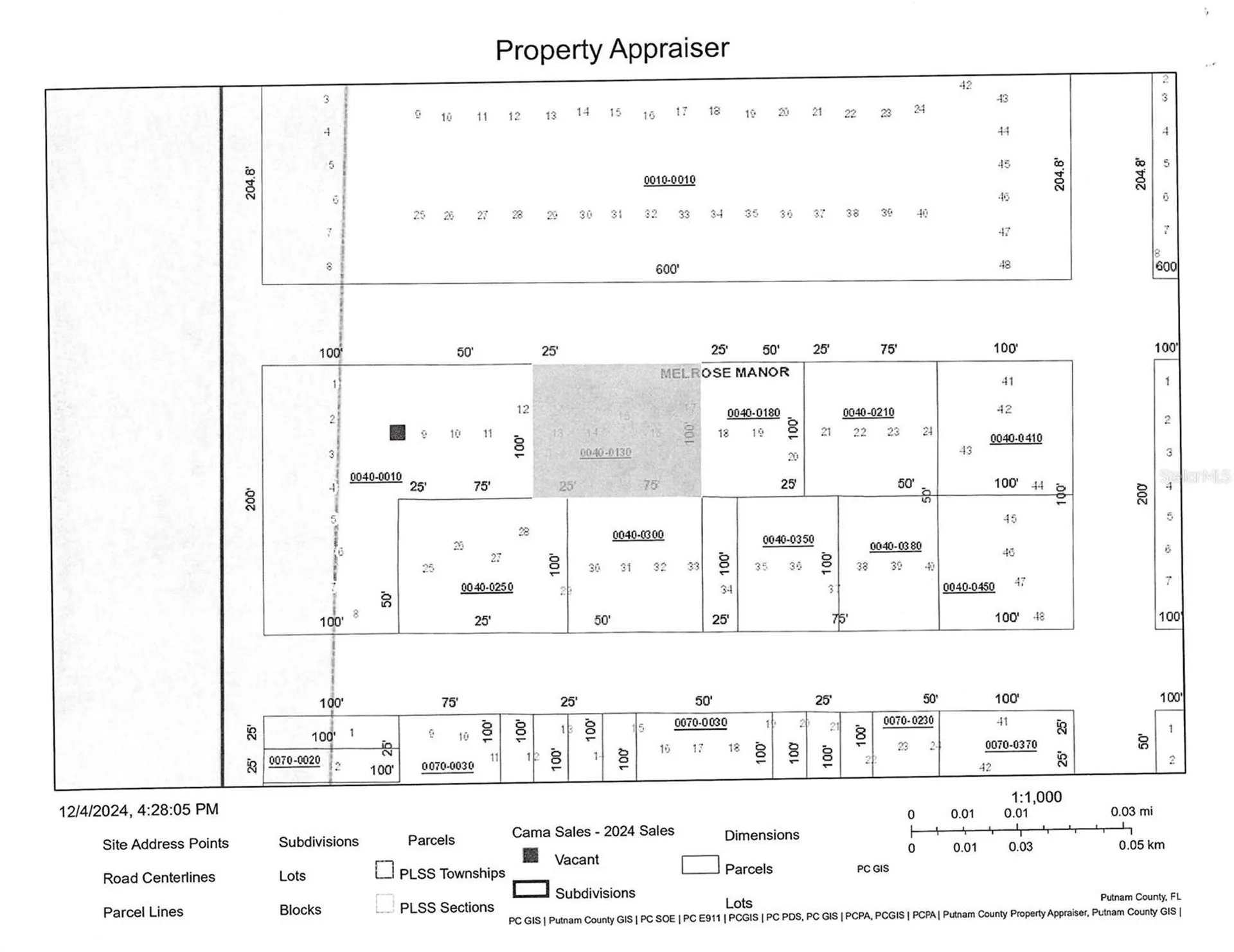 Lots 13-17 Unassigned Hawthorne FL 32640