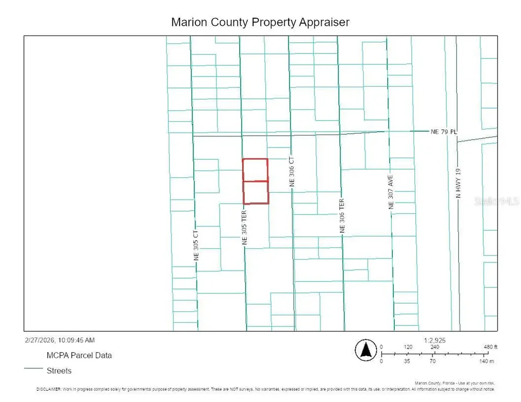 7871 NE 305th Terrace Fort Mc Coy FL 32134