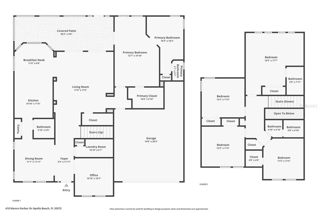 410 Manns Harbor Drive Apollo Beach FL 33572