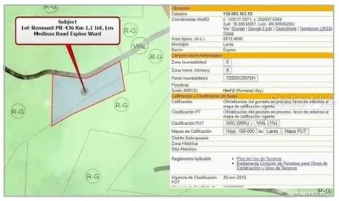 Sr 436 Km 1.1 Barrio Espino Sector Los Medina Lares PR 00669