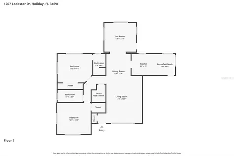 1207 Lodestar Drive Holiday FL 34690