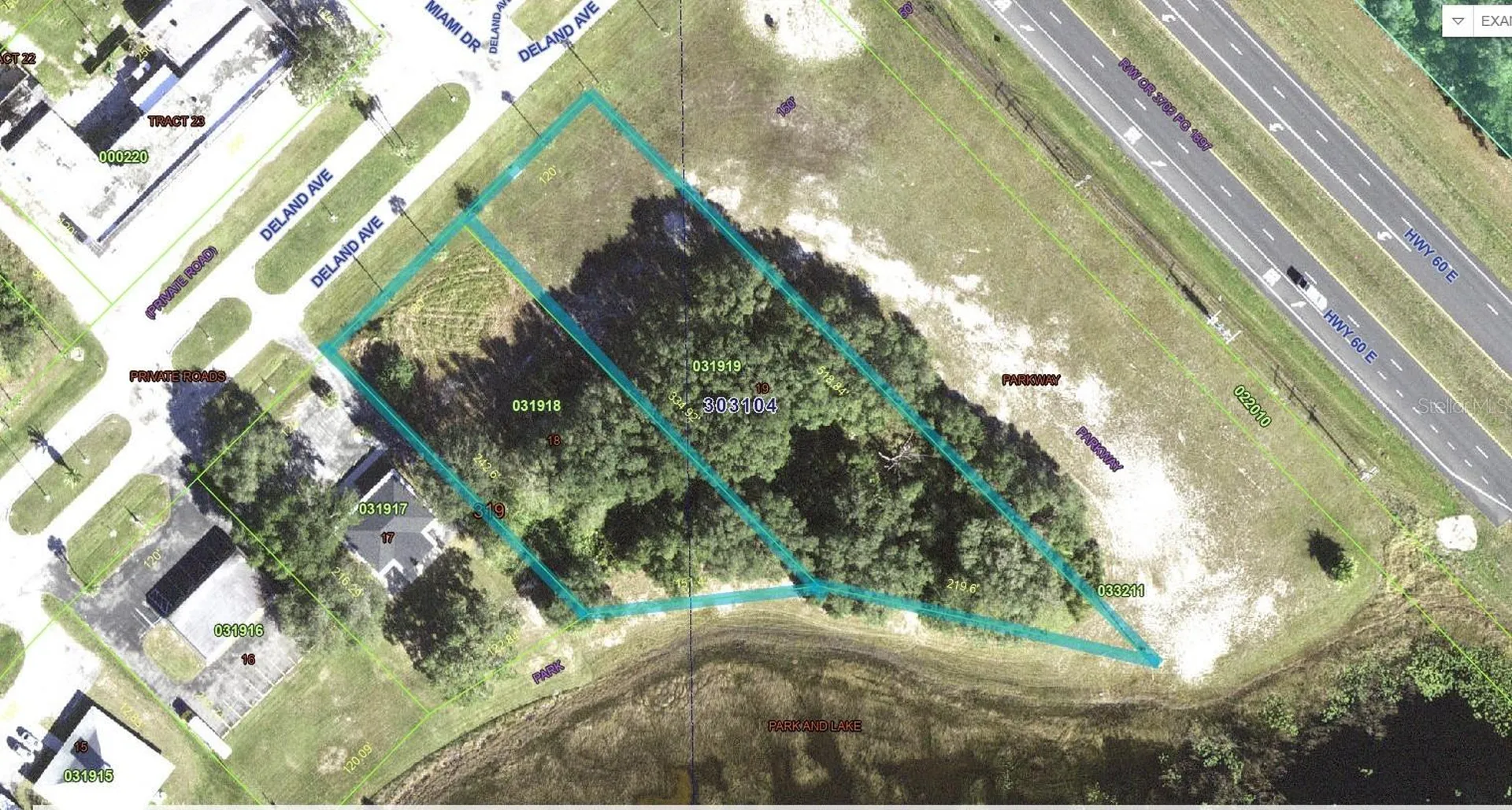 Deland Avenue Indian Lake Estates FL 33855