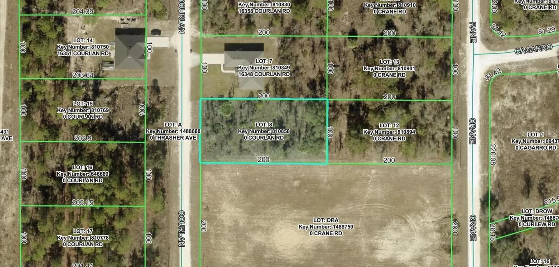 Courlan Road Weeki Wachee FL 34614