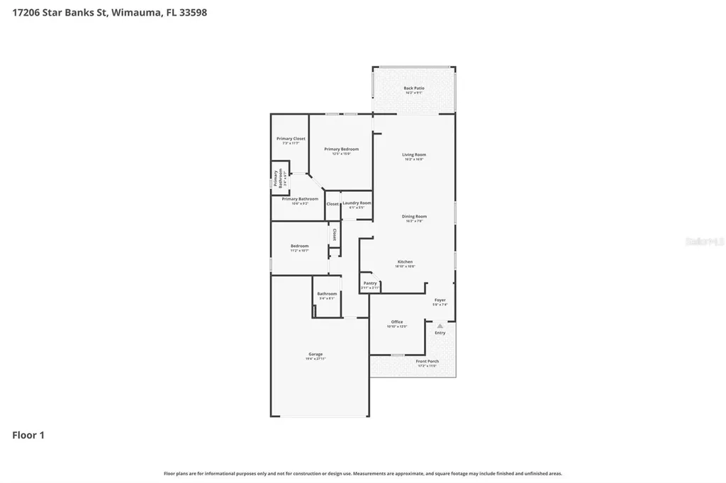 17206 Star Banks Street Wimauma FL 33598