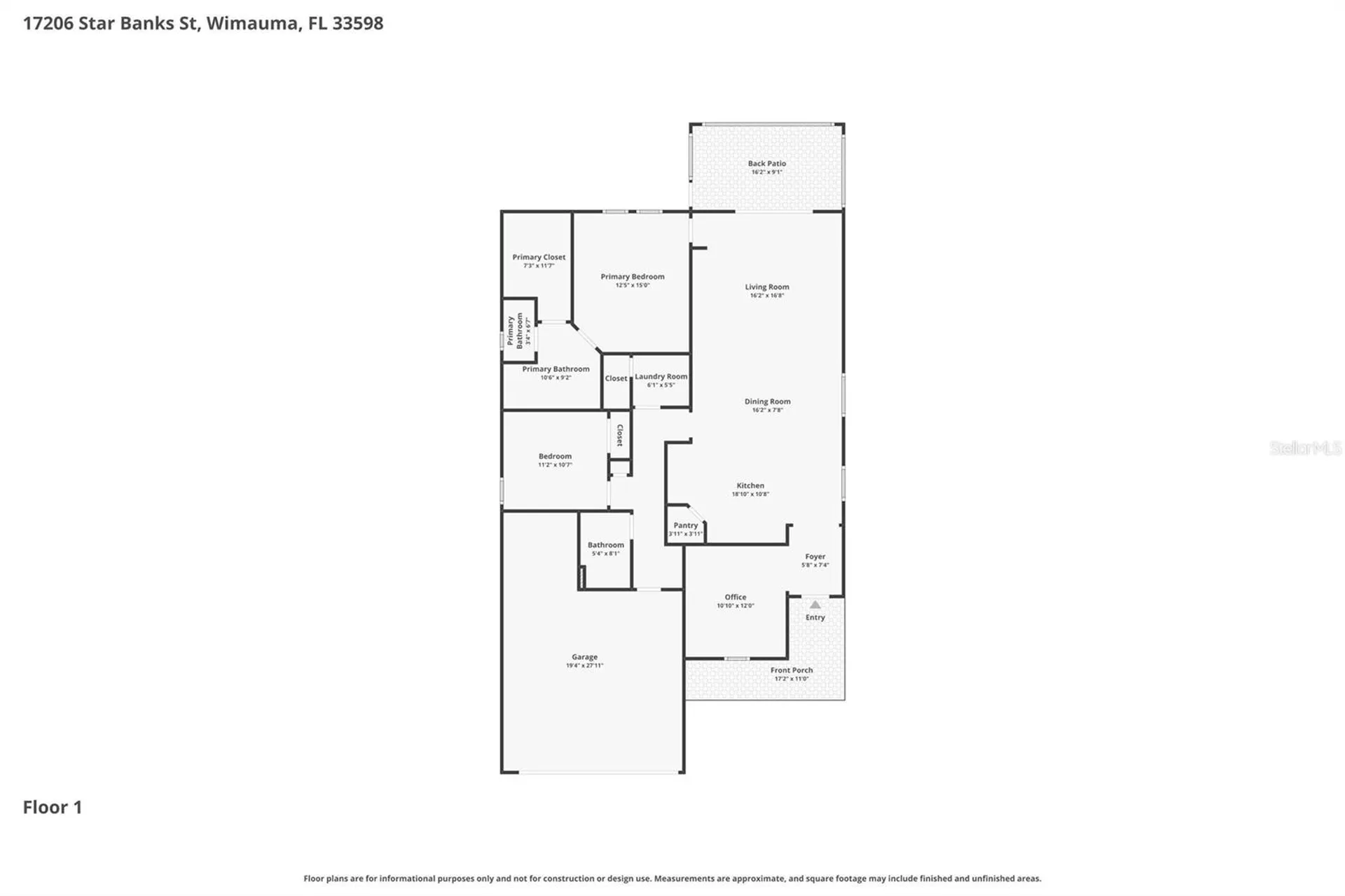 17206 Star Banks Street Wimauma FL 33598