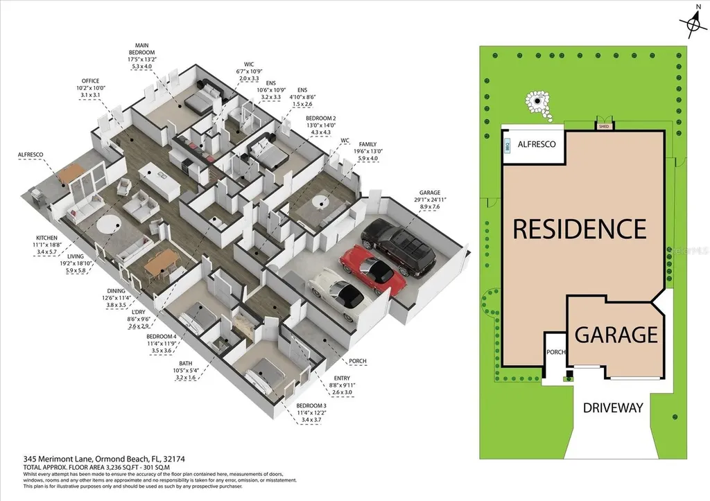 345 E Merimont Lane Ormond Beach FL 32174