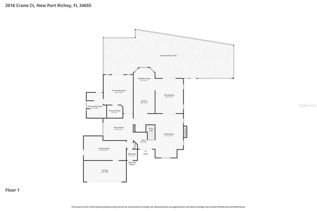 2016 Crane Court New Port Richey FL 34655