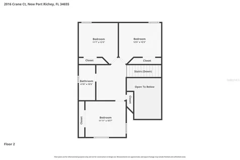 2016 Crane Court New Port Richey FL 34655