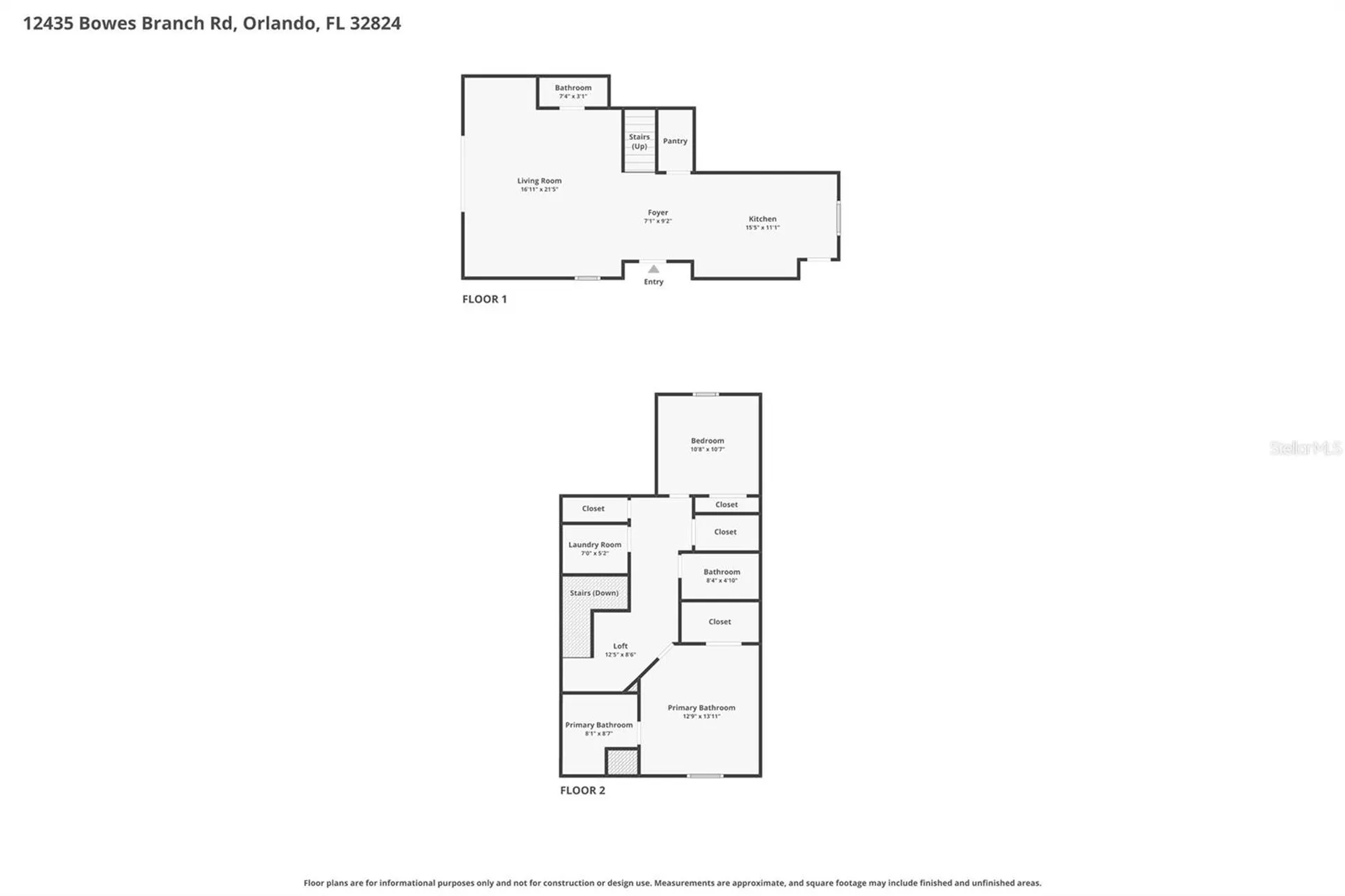 12435 Bowes Branch Road Orlando FL 32824
