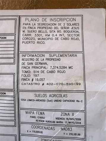 Sr 3301 Km 0.5 Bo Boqueron El Combate Ward Cabo Rojo PR 00623