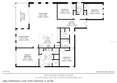 6860 Forkmead Lane Port Orange FL 32128