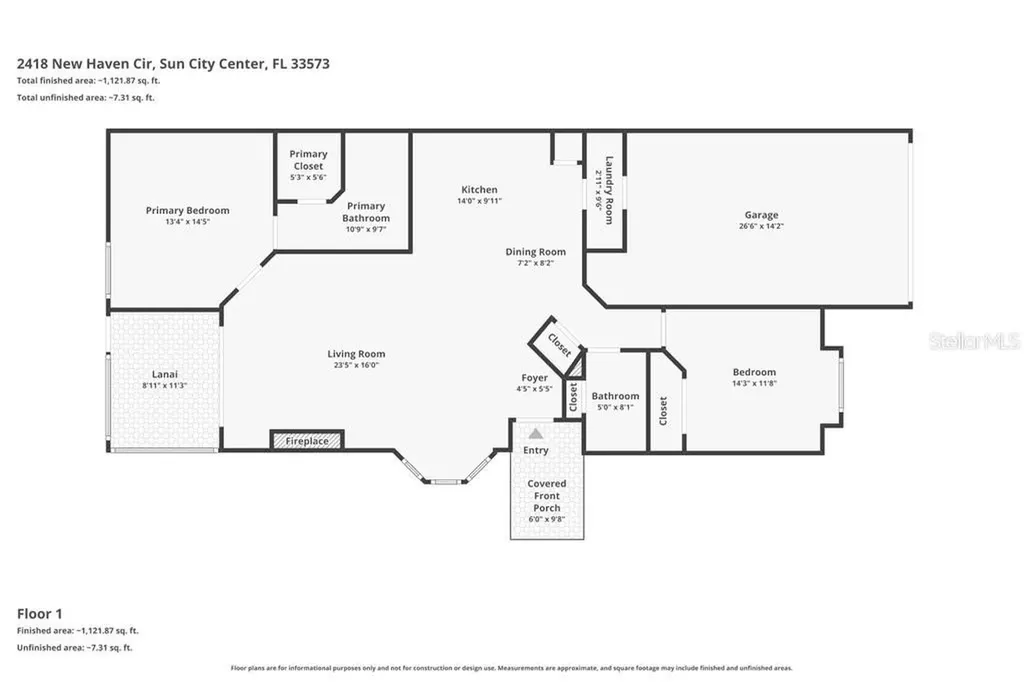 2418 New Haven Circle Sun City Center FL 33573