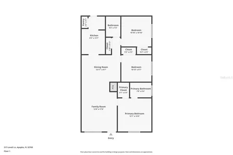 217 Lovell Lane Apopka FL 32703