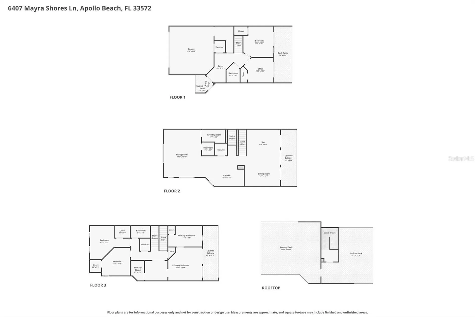 6407 Mayra Shores Lane Apollo Beach FL 33572
