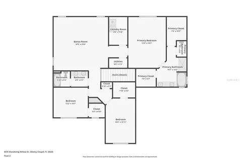 6076 Wandering Willow Drive Wesley Chapel FL 33545