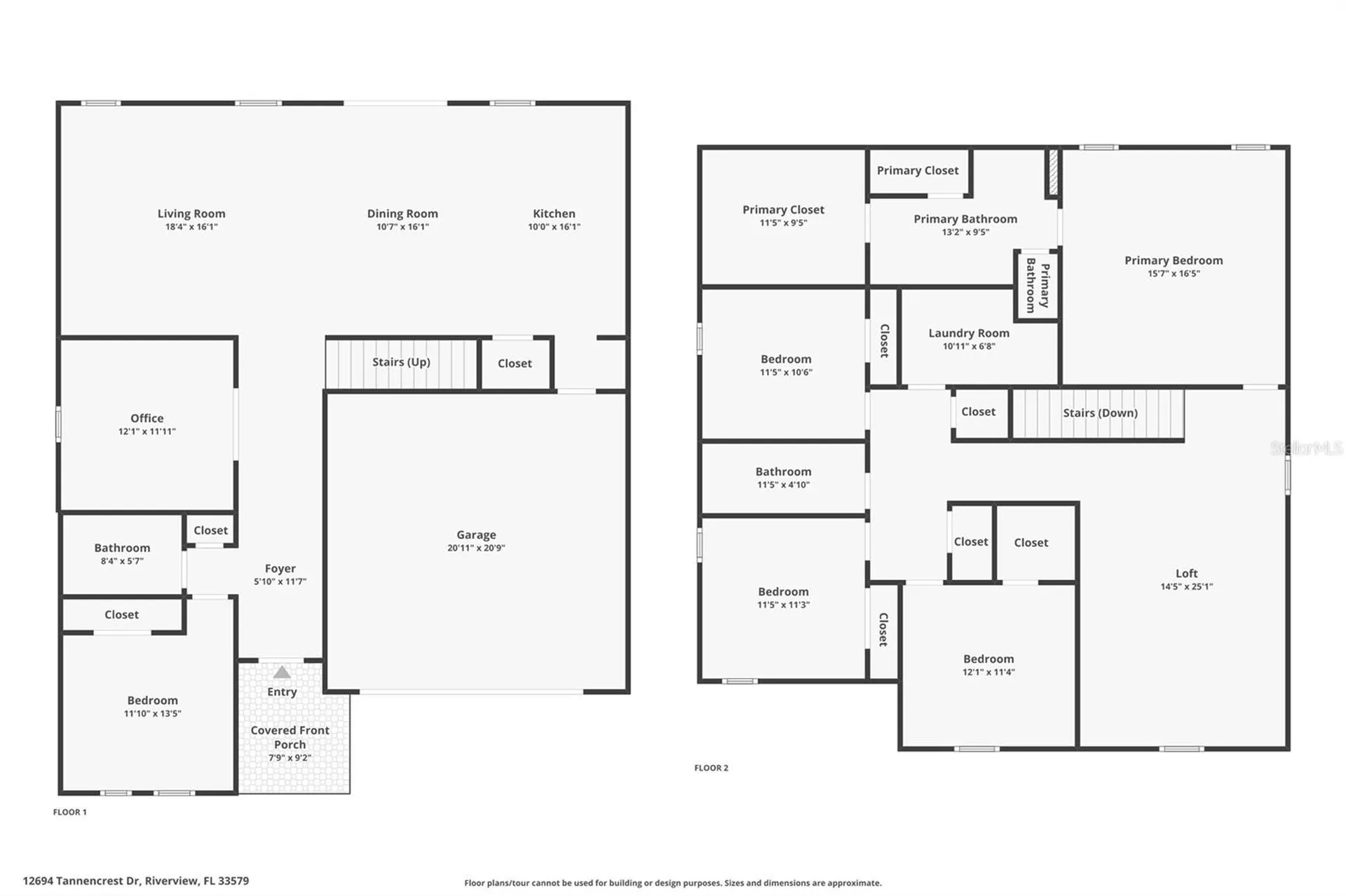 12694 Tannencrest Drive Riverview FL 33579
