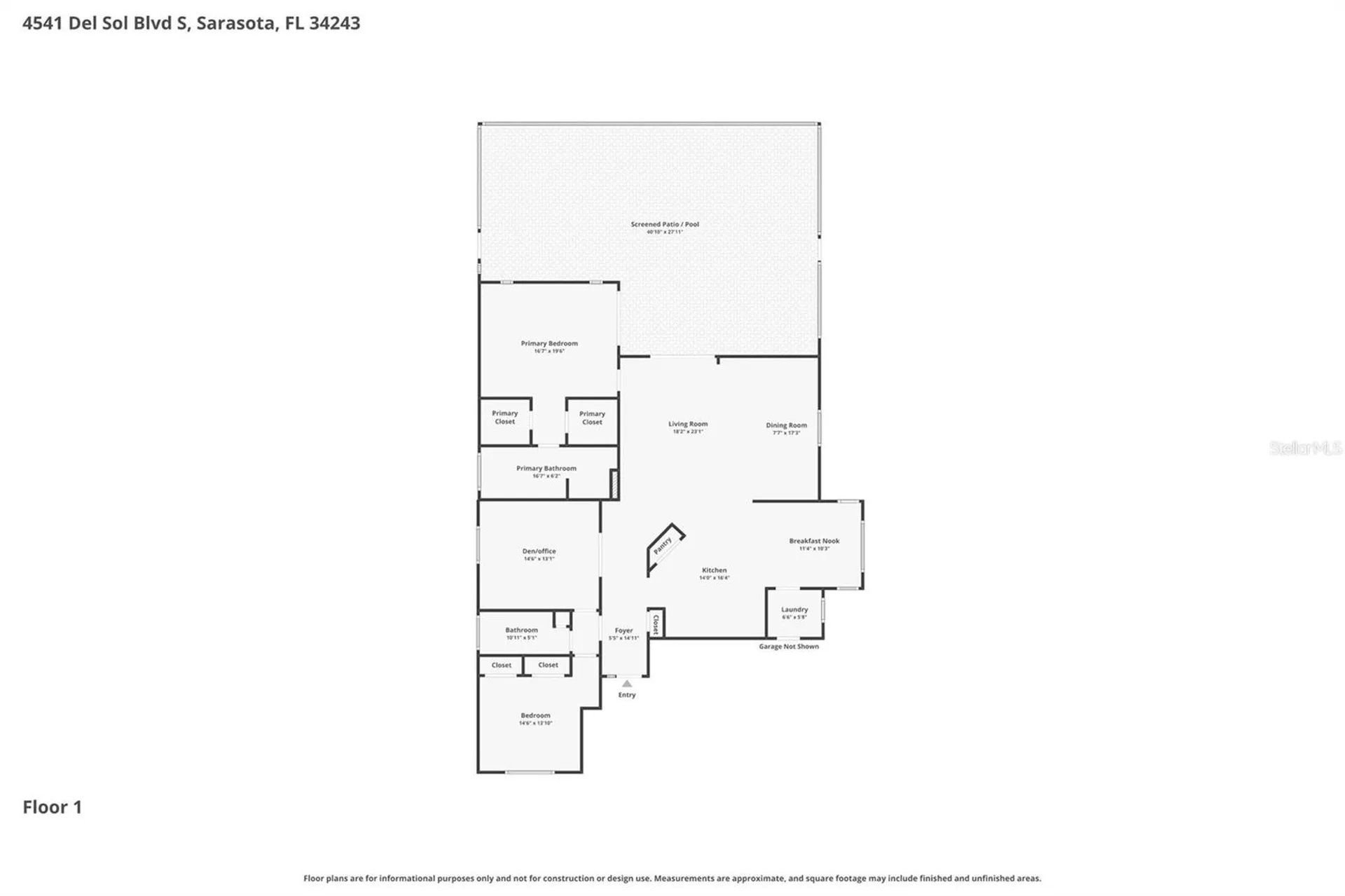 4541 Del Sol Boulevard S Sarasota FL 34243
