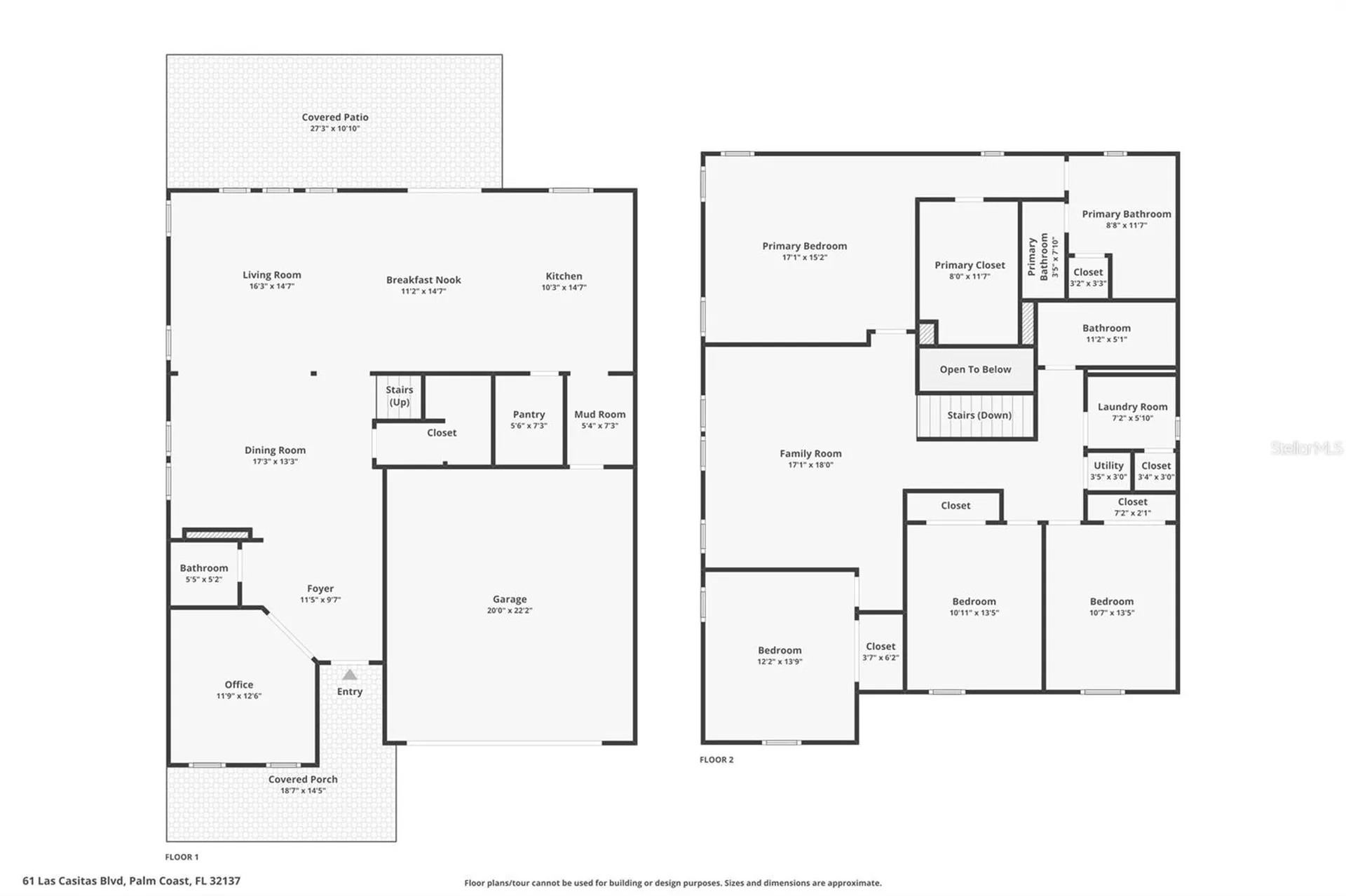 61 Las Casitas Boulevard Palm Coast FL 32137