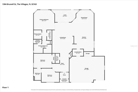 1304 Brunell Street The Villages FL 32163