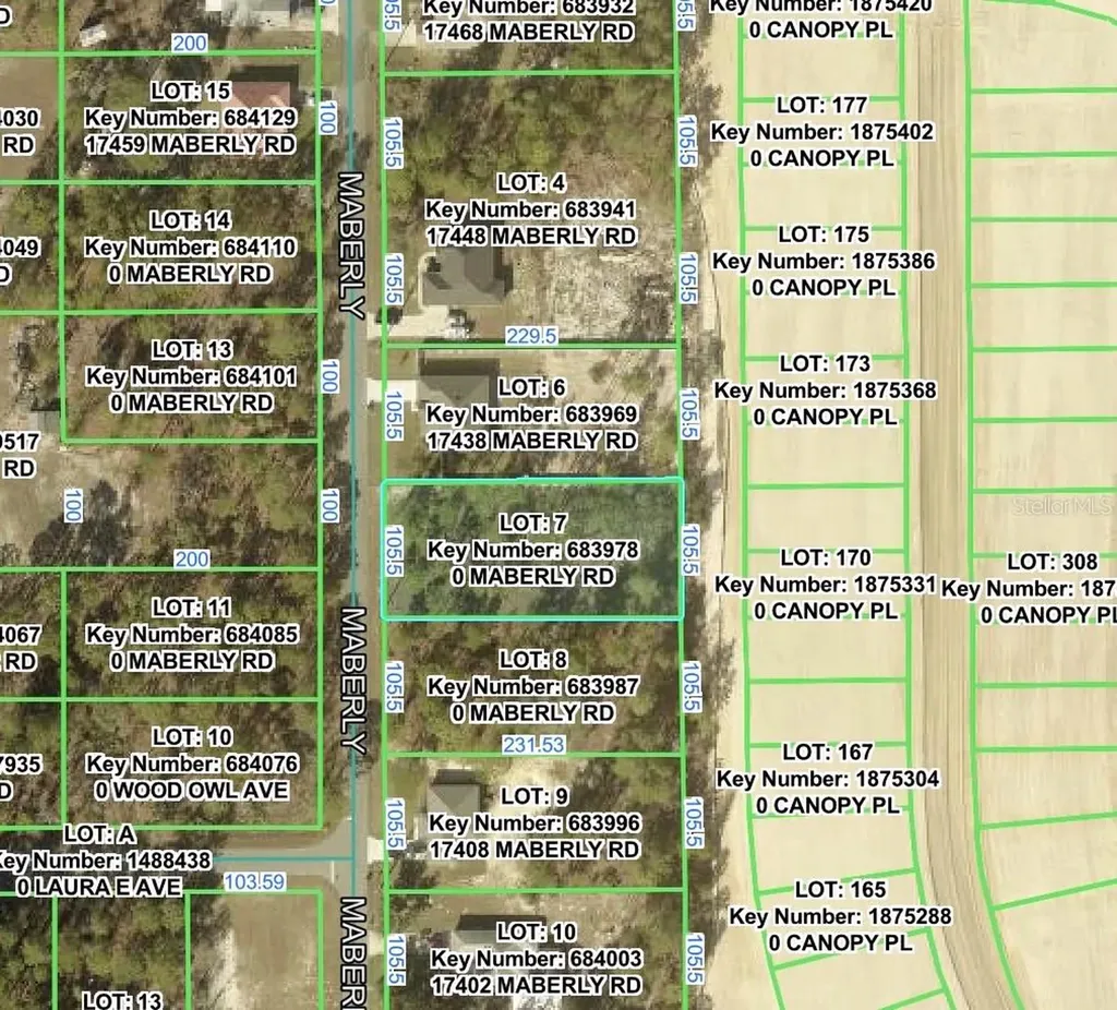 Maberly Road Weeki Wachee FL 34614