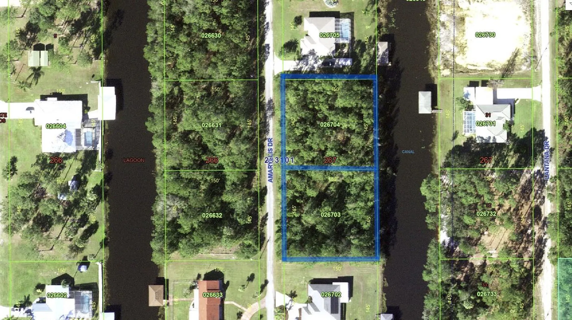 28 & 30 Amaryllis Drive Indian Lake Estates FL 33855