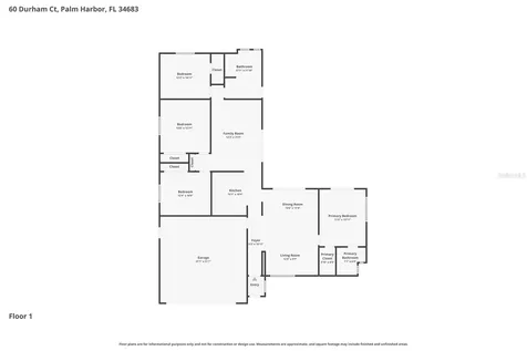 60 Durham Court Palm Harbor FL 34683