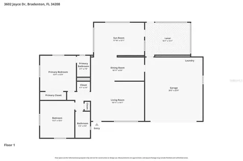 3602 Joyce Drive Bradenton FL 34208
