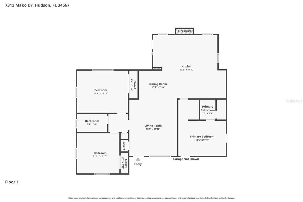 7312 Mako Drive Hudson FL 34667