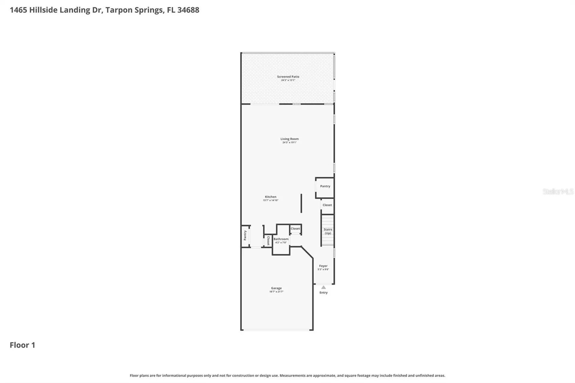 1465 Hillside Landing Drive Tarpon Springs FL 34688