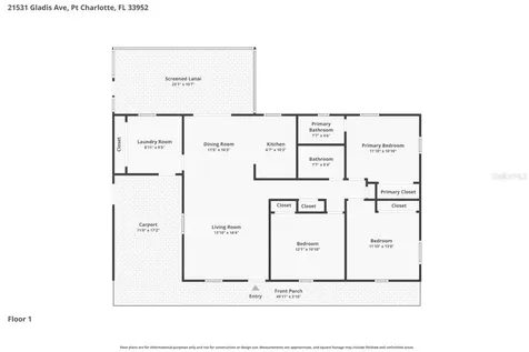21531 Gladis Avenue Port Charlotte FL 33952