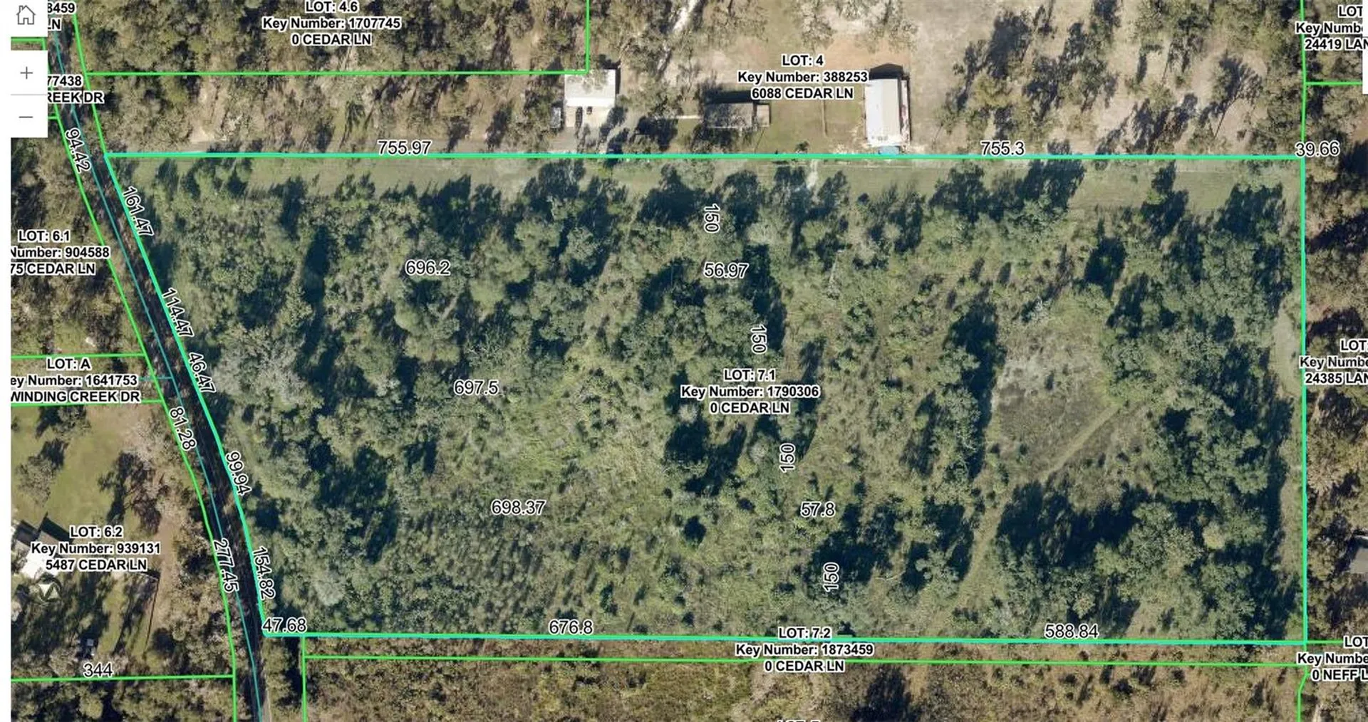 0 Cedar Lane Brooksville FL 34601