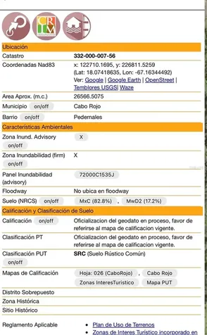Road 307 Km 0.2 Cabo Rojo PR 00623