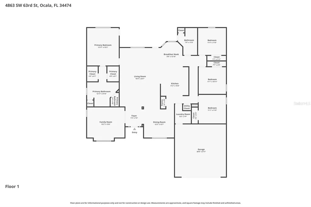 4863 SW 63rd Street Ocala FL 34474