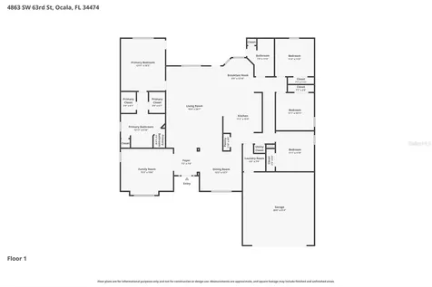 4863 SW 63rd Street Ocala FL 34474