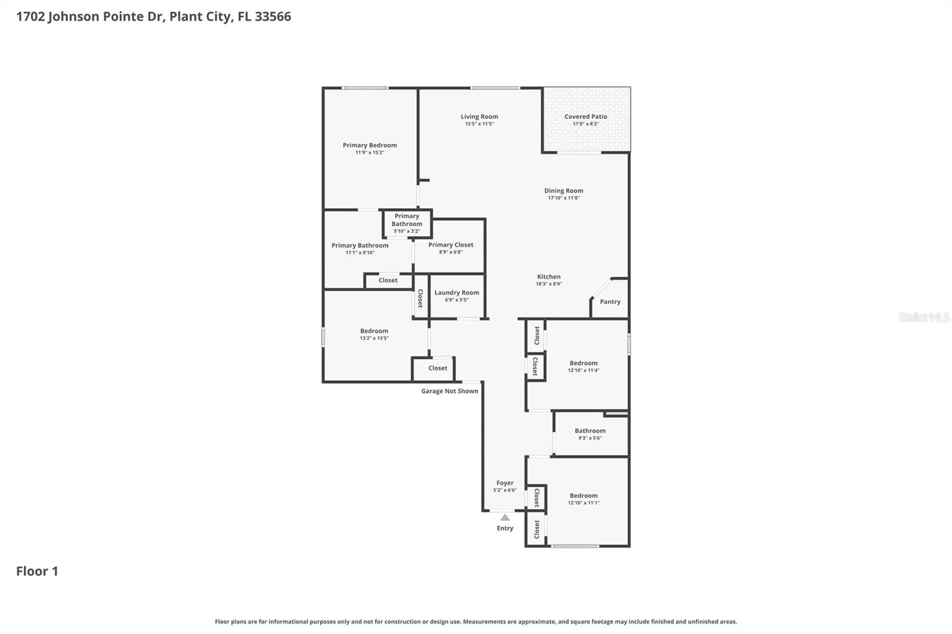 1702 Johnson Pointe Drive Plant City FL 33566